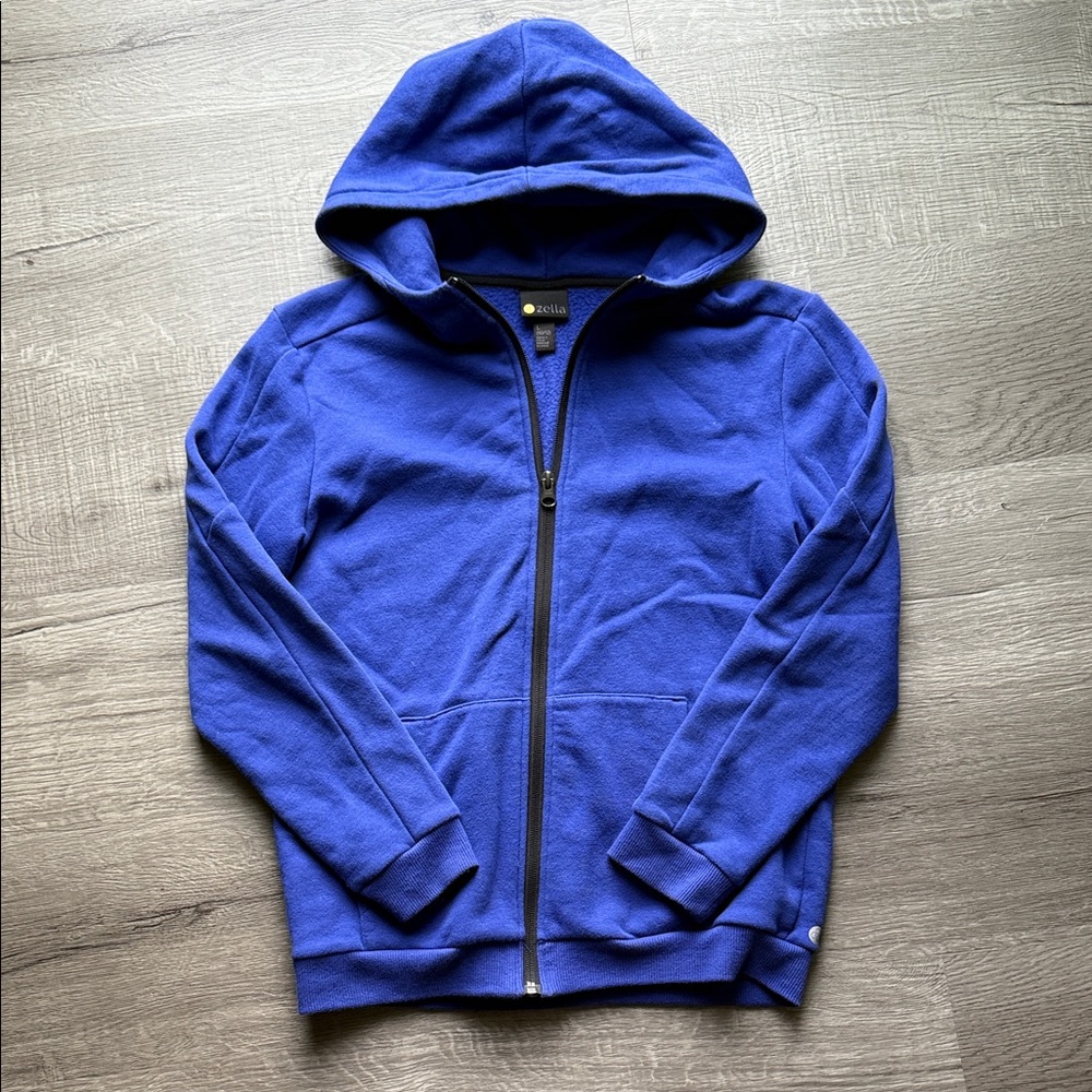 Boy’s Zella Royal Blue Zip Up Fleece Jacket